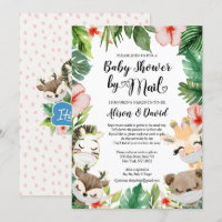 Safari Friends | BOY Baby Shower By Mail