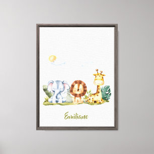 Safari Friends  Canvas Print