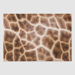 Safari Giraffe Large Print Tissue Paper