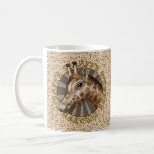 Safari Giraffe   mug (Left)