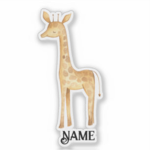 Safari Giraffe Personalised