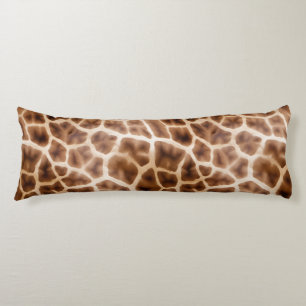 Safari Giraffe Print Body Cushion