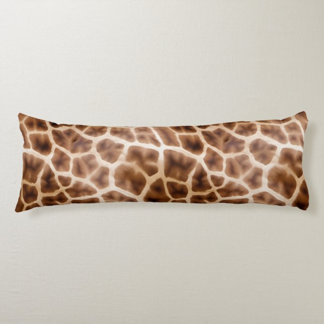 Safari Giraffe Print Body Cushion (Front)