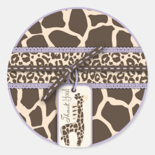 Safari Girl LAV Sticker B
