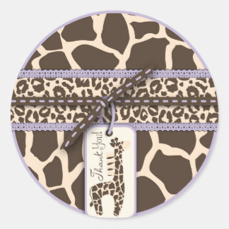 Safari Girl LAV Sticker B
