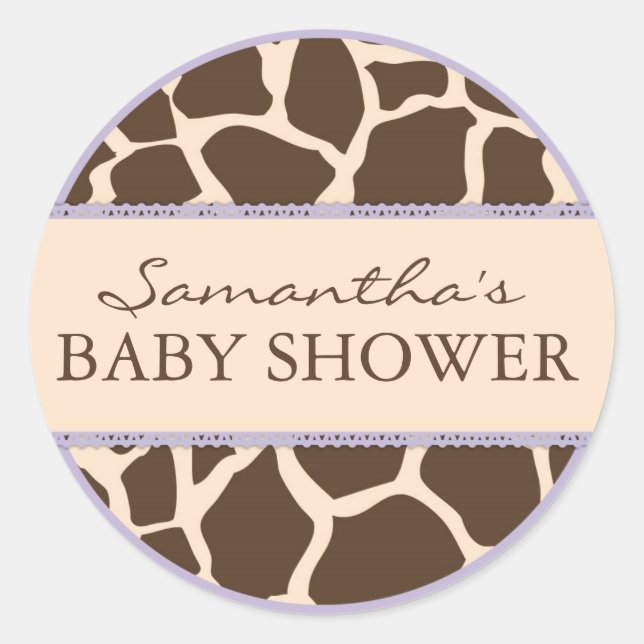 Safari Girl Sticker D (Front)