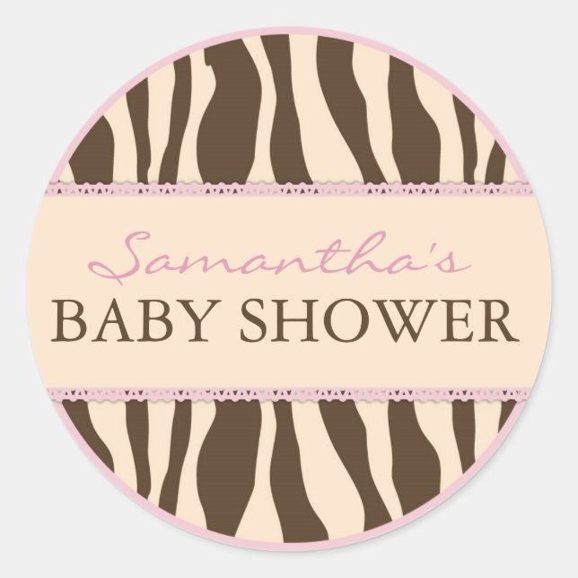 Safari Girl Sticker ZEB (Front)