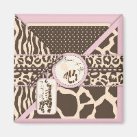 Safari Girl TY Magnet