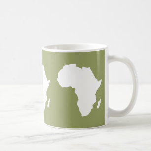 Safari Green Audacious Africa Coffee Mug