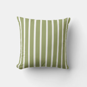 Safari Green Safari Stripe Pillow