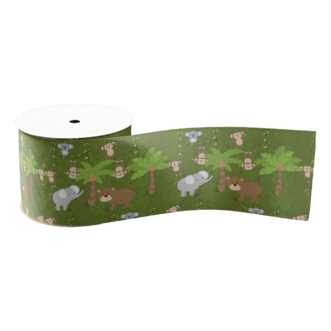 Safari Grosgrain Ribbon (Spool)