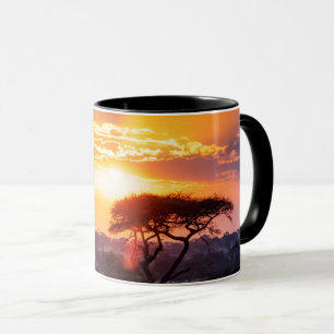 Safari in the Serengeti National Park Mug