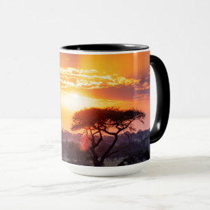 Safari in the Serengeti National Park Mug