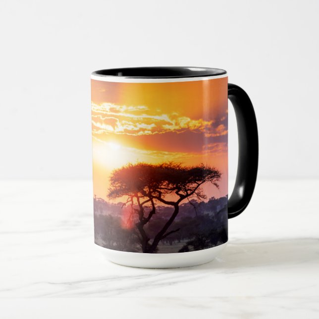 Safari in the Serengeti National Park Mug (Front Right)