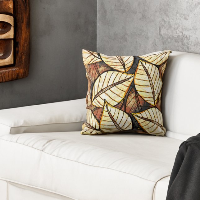 Safari in Your Home Rainforest Leaves Cushion (Creator Uploaded)