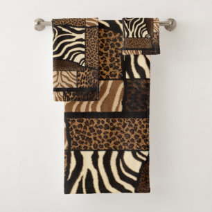 Safari-Inspired Bath Towel Set