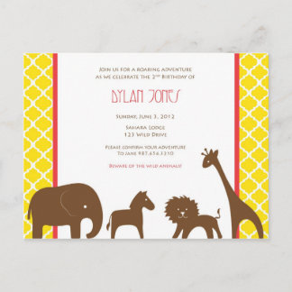Safari_InviteRGB.jpg Invitation Postcard