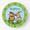Safari Jungle Animal Nursery Wall Clock
