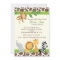 Safari Jungle Baby Boy Shower Invitation