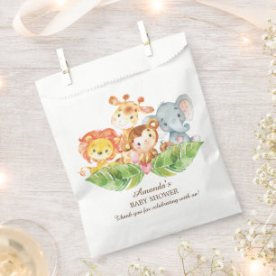 Safari Jungle Baby Shower Favour Bags