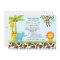 Safari Jungle Baby Shower Invitations