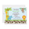 Safari Jungle Baby Shower Invitations