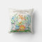 Safari Jungle Girl Boy Birth Stats Pillow