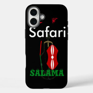 Safari Kenya Colours iPhone 16 Plus Case