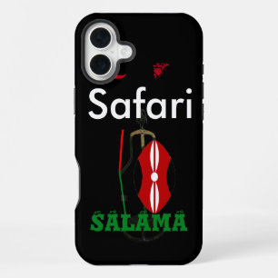 Safari Kenya Colours iPhone 16 Plus Case