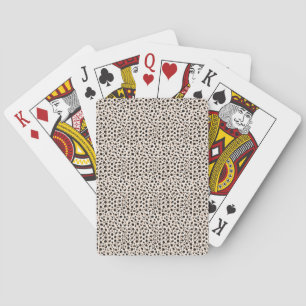  Safari Leopard Print Playing Cards
