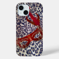 Safari Leopard Print Venice masquerade Mask