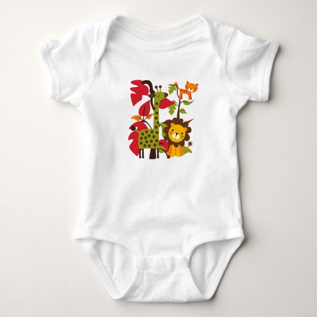 Safari Life Baby Bodysuit (Front)