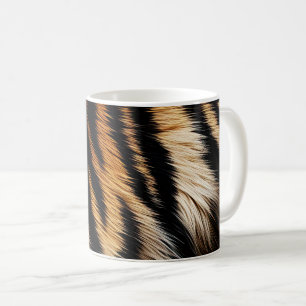 Safari Orange Black Tiger Coffee Mug