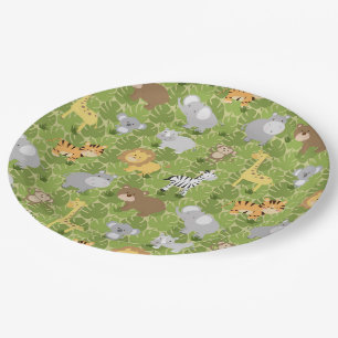 Safari Paper Plate