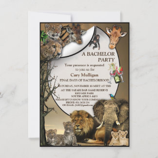 Safari Park Outdoor Bachelor Party