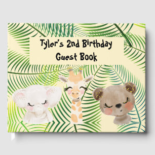 Safari Party Guest Book