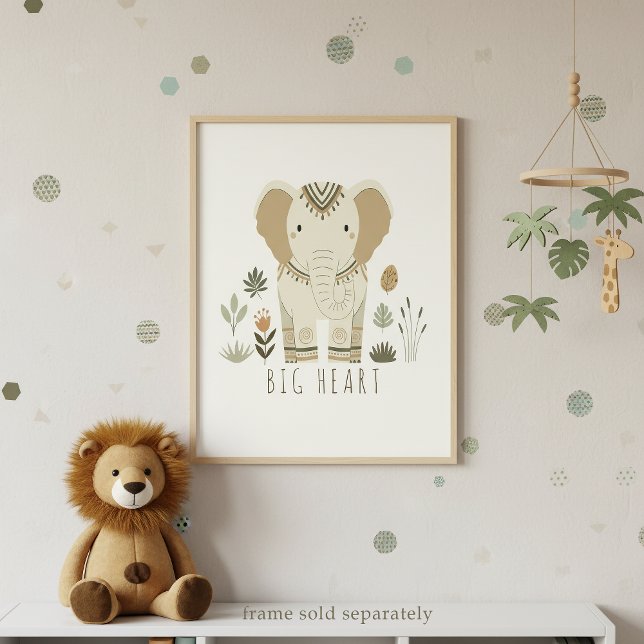 Safari Portraits Elephant Ivory ID1264 Poster (Creator Uploaded)