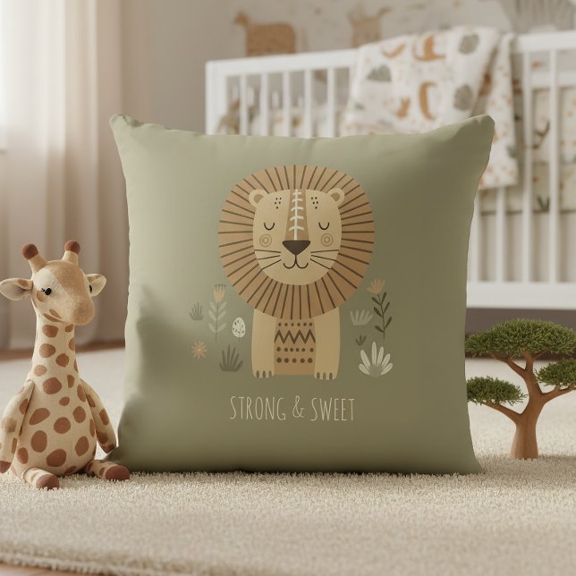 Safari Portraits Lion ID1264 Cushion (Creator Uploaded)