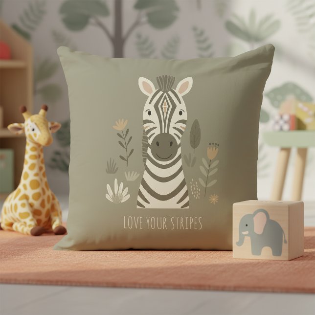 Safari Portraits Zebra ID1264 Cushion (Creator Uploaded)