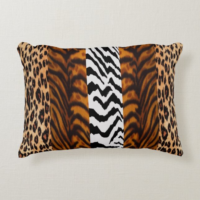 Safari Print Decorative Cushion (Front)