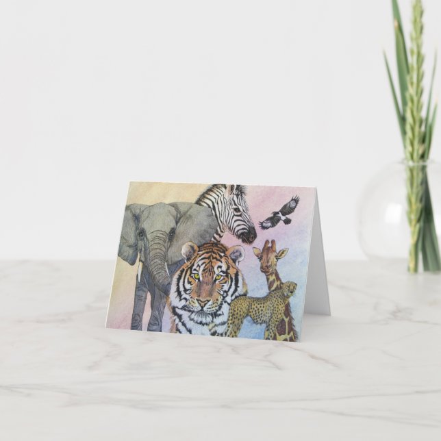 Safari Sampler Card (Front)