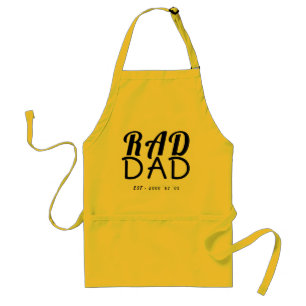 Safari Sand Canvas RAD DAD YELLOW Original Standard Apron