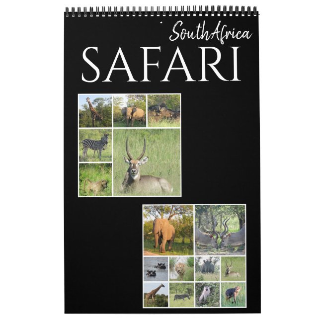safari south african 2026 calendar (Cover)