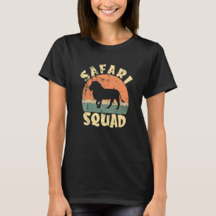 Safari Squad Wild Animal Jungle Africa Zoo Animal T-Shirt