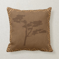 Safari Theme Acacia Tree Silhouette