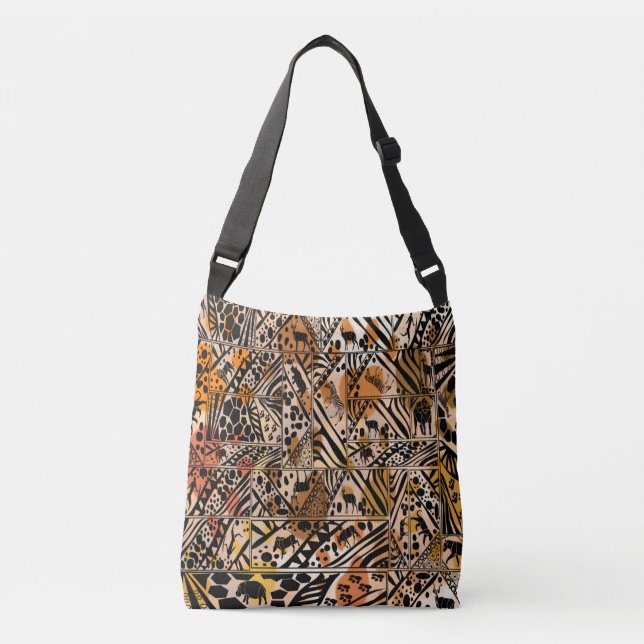 Safari theme all over print bag (Front)
