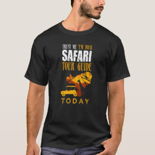 Safari Tour Guide Family Vacation Africa T-Shirt