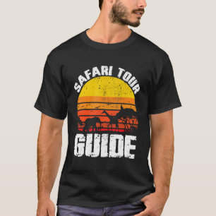 Safari Tour Guide Safari Animals Africa Zoo Group  T-Shirt