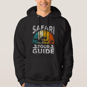 Safari Tour Guide Wilderness Animal Adventure Hoodie
