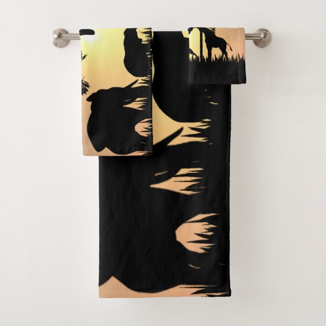 safari towel set (Insitu)